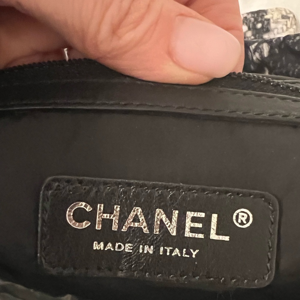 Chanel nylon tweed backpack - reduced - Picture 5 of 7
